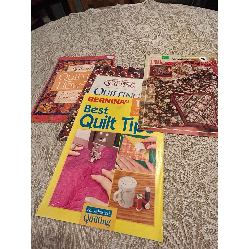 Lot of 4 Quilting Magazine